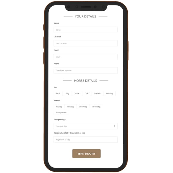 mobile friendly form example