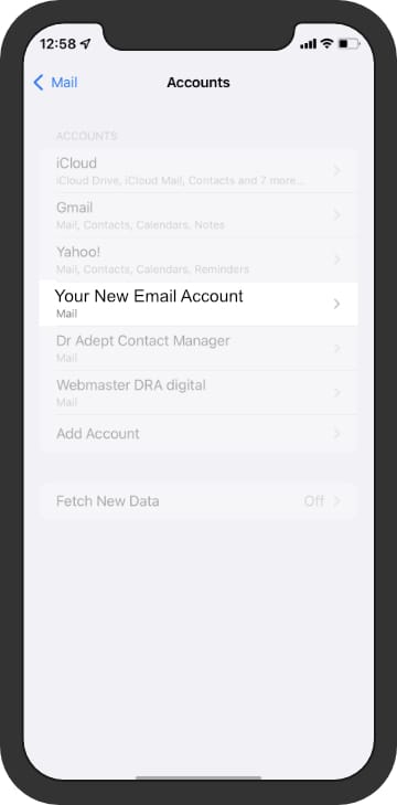 Advanced Mail settings