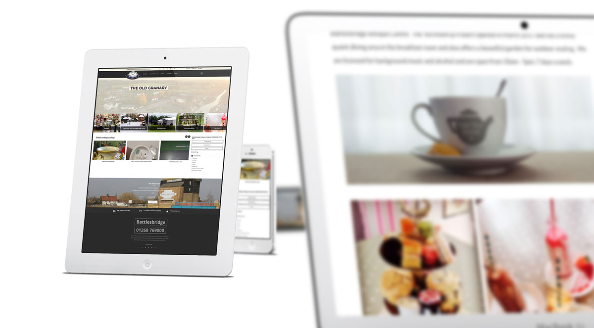 Antiques and Craft Centre Website Design
