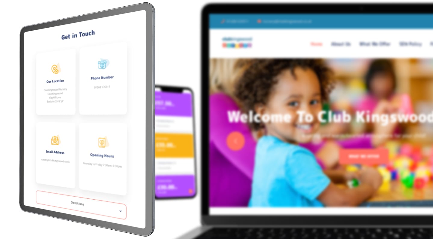Childcare and Nursery Website Design
