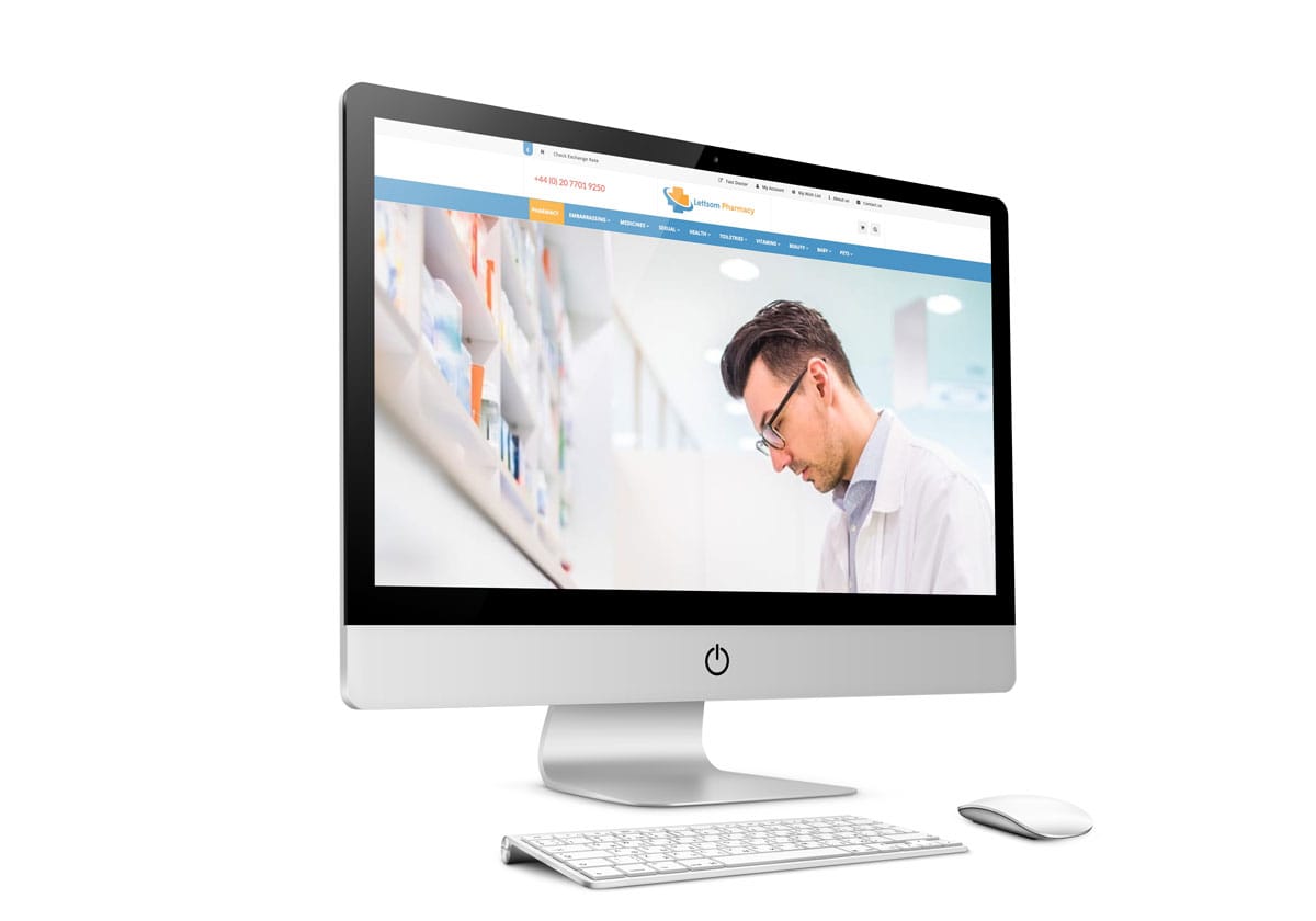 Lettsom Pharmacy e-Commerce Website