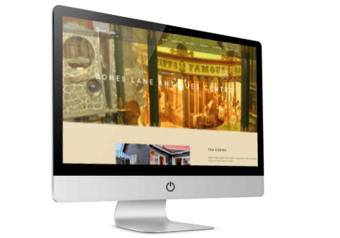 Antiques Centre Website Design