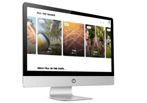 Outdoor Games Directory Website Design