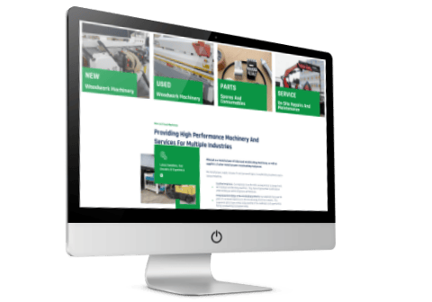Woodwork Machinery Website Design