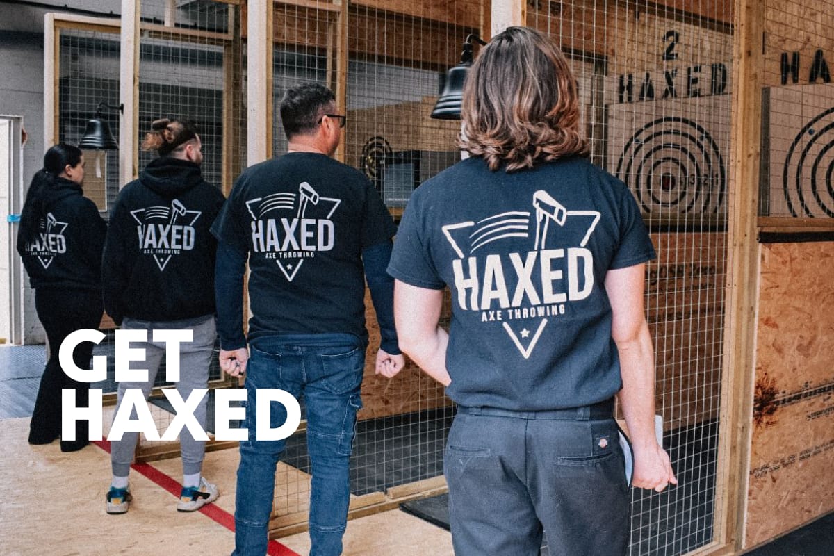 Axe Throwing Company Website design