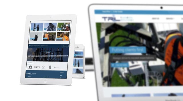 Telecoms Industry Website Design