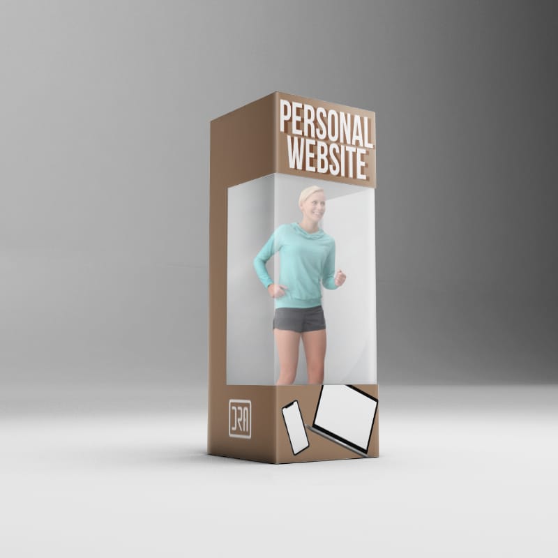 Personal Trainer Website Design