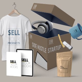 Side Hustle Startup Website Design